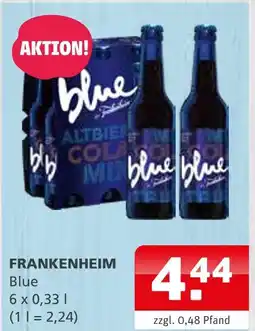 Getränke Quelle Frankenheim blue Angebot