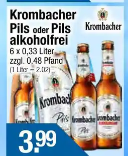 Getränke City Krombacher pils Angebot