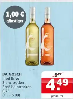 Getränke Quelle Ba gosch insel brise blanc trocken Angebot