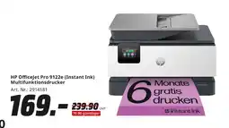 MediaMarkt Hp hp officejet pro 9122e (instant ink) multifunktionsdrucker Angebot