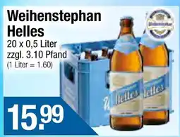 Getränke City Weihenstephan helles Angebot