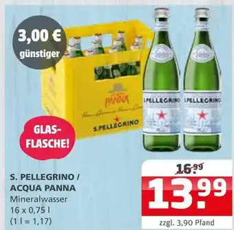Getränke Quelle S. pellegrino Angebot