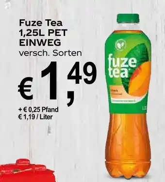 Getränke Quelle Fuze tea Angebot