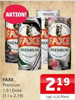 Getränke Quelle Faxe premium Angebot