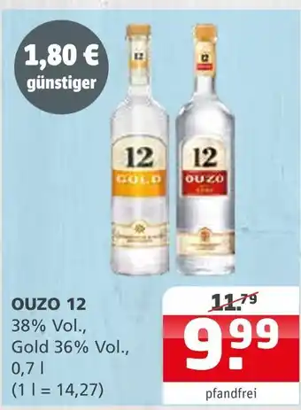 Getränke Quelle Ouzo 12 Angebot