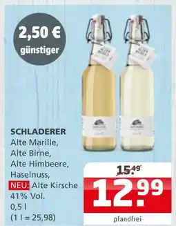 Getränke Quelle Schladerer alte marille Angebot