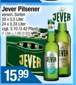 Getränke City Jever pilsener Angebot