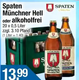 Getränke City Spaten münchner hell Angebot