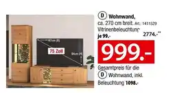 Zurbrüggen Wohnwand Angebot