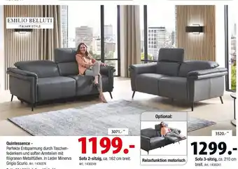 Zurbrüggen Emilio belluti sofa 2-sitzig Angebot