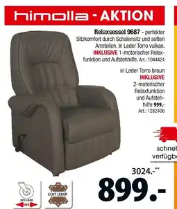 Zurbrüggen Himolla relaxsessel 9687 Angebot