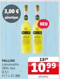 Getränke Quelle Pallini limoncello Angebot