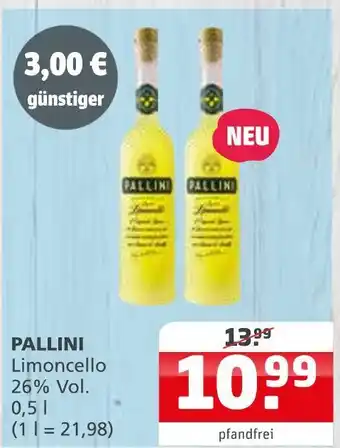 Getränke Quelle Pallini limoncello Angebot