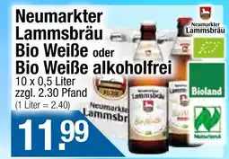 Getränke City Neumarkter lammsbräu bio weiße Angebot