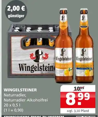 Getränke Quelle Wingelsteiner naturradler Angebot