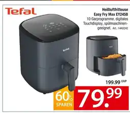 Zurbrüggen Tefal heißluftfritteuse easy fry max ey245b Angebot