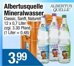 Getränke City Albertusquelle mineralwasser classic Angebot