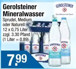Getränke City Gerolsteiner mineralwasser Angebot
