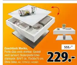 Zurbrüggen Couchtisch mariko Angebot