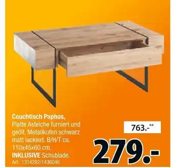 Zurbrüggen Couchtisch paphos Angebot