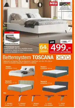 Zurbrüggen Xora polsterbettgestell toscana Angebot