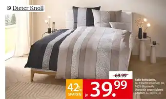 Zurbrüggen Dieter knoll satin bettwäsche Angebot