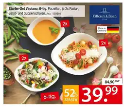 Zurbrüggen Villeroy & boch starter-set vapiano Angebot