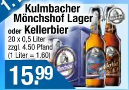Getränke City Kulmbacher mönchshof lager Angebot