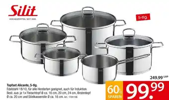Zurbrüggen Silit topfset alicante Angebot