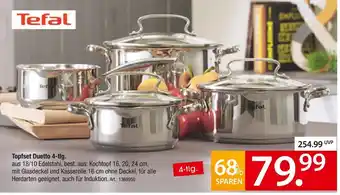 Zurbrüggen Tefal topfset duetto 4-tlg Angebot