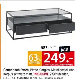 Zurbrüggen Couchtisch evora Angebot