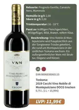 E-Center Cecchi 2019 cecchi vino nobile di montepulciano docg trocken Angebot