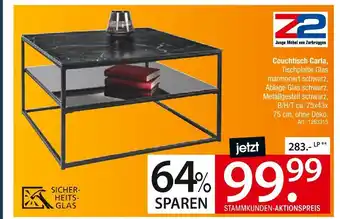 Zurbrüggen Z2 couchtisch carla Angebot