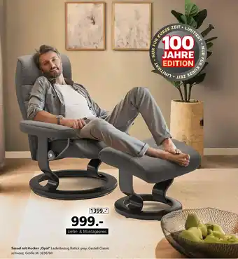 Segmüller Sessel mit hocker „opal“ Angebot