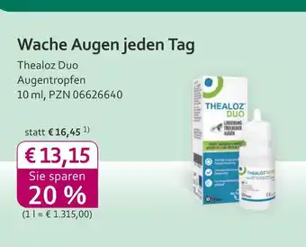 Mea Thealoz duo augentropfen Angebot