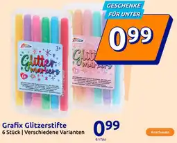 Action Grafix Glitzerstifte Angebot