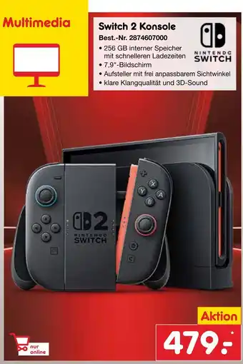 Netto Marken-Discount Nintendo switch switch 2 konsole Angebot