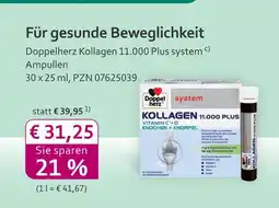 Mea Doppelherz kollagen 11.000 plus system Angebot