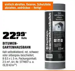 OBI Bitumen-gartenhausbanh Angebot