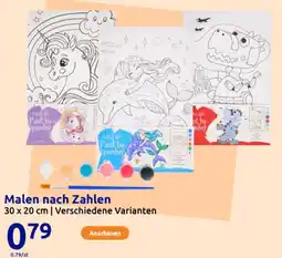 Action Malen nach Zahlen Angebot