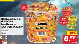 Netto Marken-Discount Haribo minis goldbären fruchtgummi Angebot