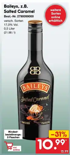 Netto Marken-Discount Baileys salted caramel Angebot