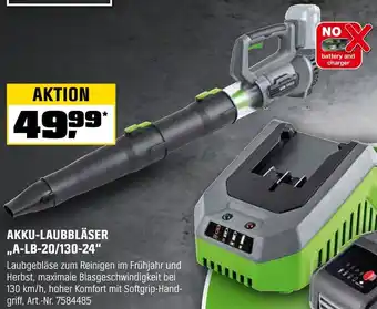 OBI Akku-laubbläser a-lb-20/130-24 Angebot