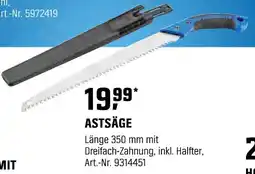 OBI Astsäge Angebot