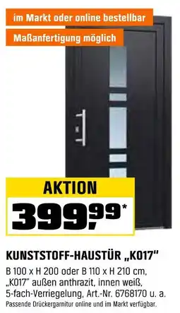 OBI Kunststoff haustür „k017“ Angebot