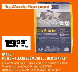 OBI Mapei power-flexklebemörtel „der starke“ Angebot