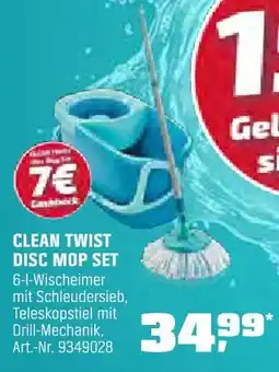 OBI Clean twist disc mop set Angebot