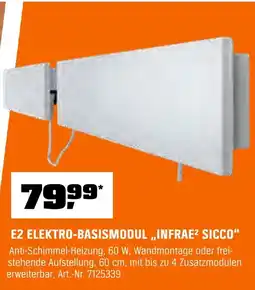 OBI E2 elektro-basismodul „infrae sicco“ Angebot