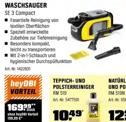 OBI Waschsauger se 3 compact Angebot