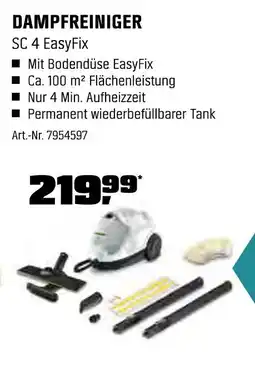 OBI Dampfreiniger sc 4 easyfix Angebot